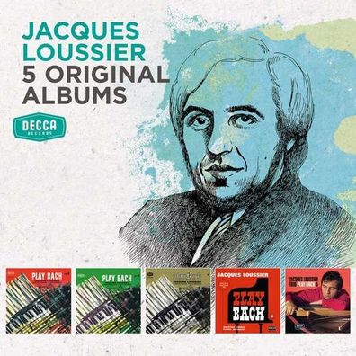Jacques Loussier (1934-2019): 5 Original Albums - Decca 5377000 - (Jazz / CD)
