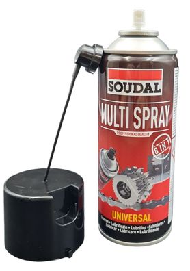 SOUDAL Multispray Universalspray 8fach Wirkung Rostlöser Schmiermittel Öl Kontakt