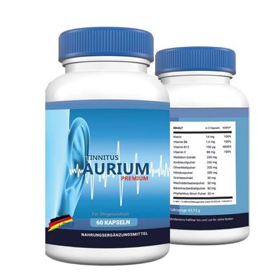 Tinnitus Aurium Premium - Ohrgeräusche - Ohrprobleme