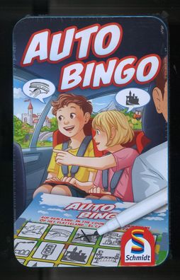 Schmidt Spiele Auto-Bingo in der Metalldose