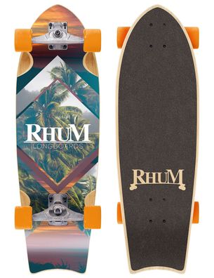 RHUM Longboard Swelly Palmset Surfskate 31,5"