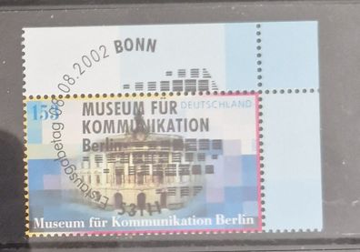 BRD - MiNr. 2276 - Museum für Kommunikation, Berlin - gestempelt