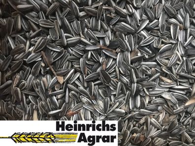 Heinrichs Agrar - 5 kg Sonnenblumenkerne gestreift, Vogelfutter aus der Layenmühle