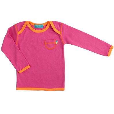 Tragwerk Shirt Nils Jersey Pink 56 62 Baby Junge Mädchen T-Shirt Langarm Pulli