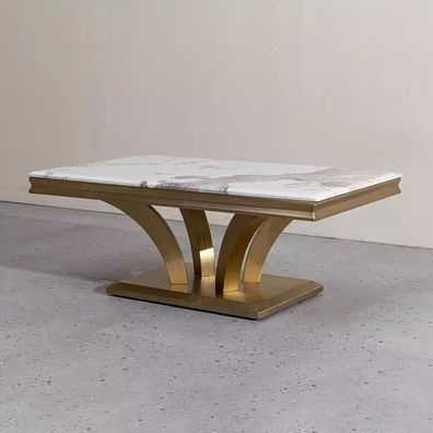 Couchtisch Design Wohnzimmer Luxus Couchtische Tische Möbel Gold 115x70