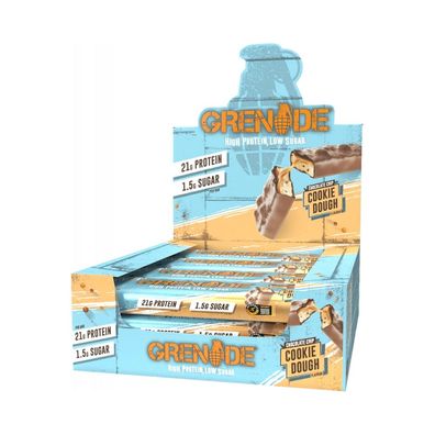 Grenade Protein Bar (12x60g) Chocolate Chip Cookie Dough
