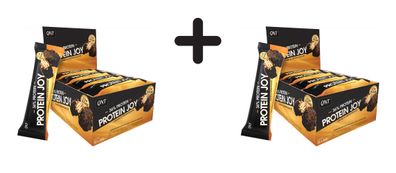 2 x QNT Protein Joy Bars (12x60g) Crunchy Chocolate Cookie