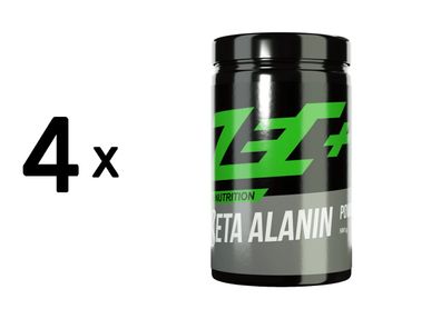 4 x Zec+ Beta Alanine Powder (500g) Unflavored