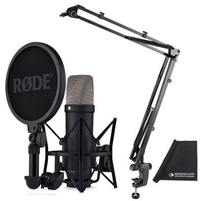 Rode NT1 Signature Black Mikrofon mit K&M Gelenkarm