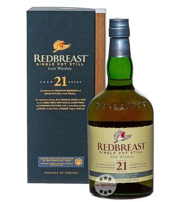 Redbreast 21 Jahre Single Pot Still Irish Whiskey (46 % Vol., 0,7 Liter) (46 % Vol.,