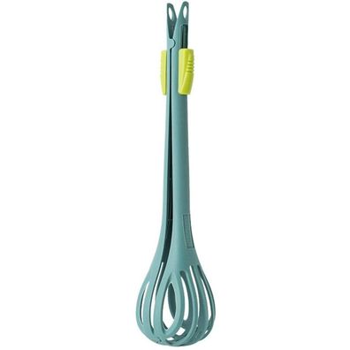 Mehrzweck-Nylon-Eierschläger, Dual-Purpose-Lebensmittelclip, manuell, grün