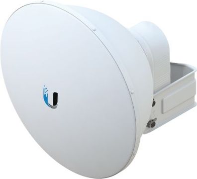 Ubiquiti airFiberX dish antenna, 5GHz 23dBi, slant 45 degrees