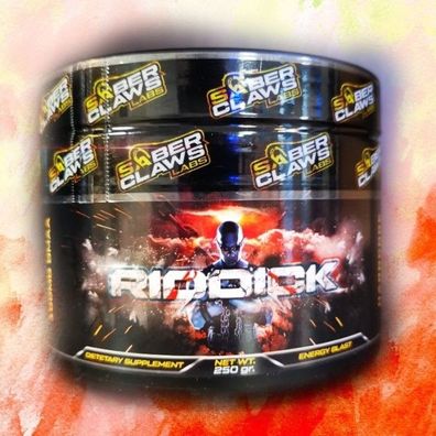 Riddick US Pre Workout Booster 250g Hardcore Trainingsbooster