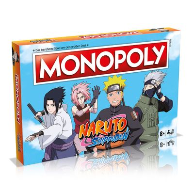 Monopoly - Naruto (deutsch) Brettspiel Gesellschaftsspiel Spiel Anime Shippuden