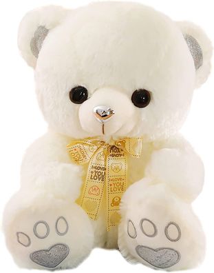 Teddybär Kuscheltier Teddy Bear Plüschtier Teddybär Kuscheltiere Weiß 50CM