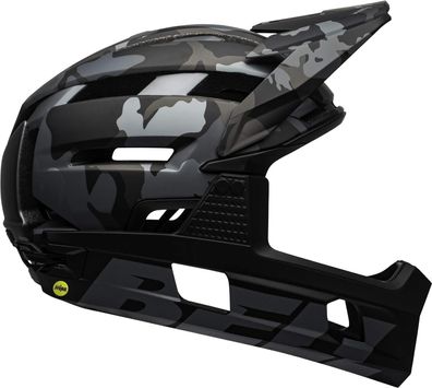 BELL Super Air R MIPS Helm camo schwarz/ grau
