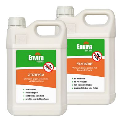 ENVIRA Zeckenspray 2 X 5L