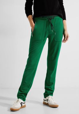 Cecil Causal Fit Joggpants in Easy Green