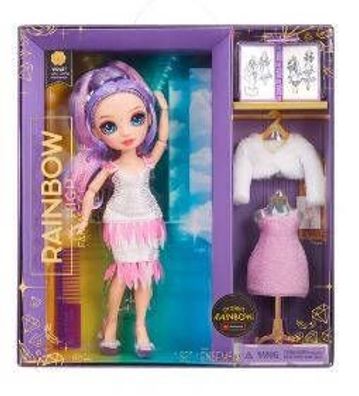 Mga Rainbow High Fantastic Fashion Doll - PURPLE - Violet Willow