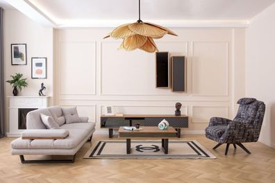 Design Sofagarnitur Couchtisch Sofa 6tlg Wohnzimmer Set Luxus Möbel