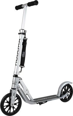 HUDORA BigWheel 205 Scooter, Stabiler Aluminium-Roller, Höhenjustierbarer & zusa