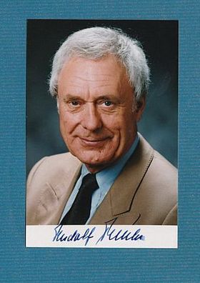 Rudolf Radtke (Moderator des ZDF) - persönlich signiert