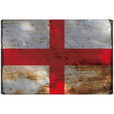 vianmo Blechschild Wandschild 30x40 cm England Fahne Flagge