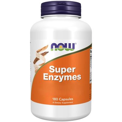 Now Foods, Super Enzymes, 180 Kapseln