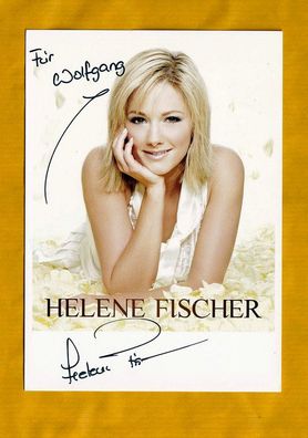 Helene Fischer - persönlich signiert (2)