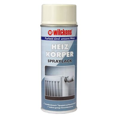 Wilckens Heizkörper Spraylack 0.4 LTR hochglänzend Heizungslack Wasserleitungslack