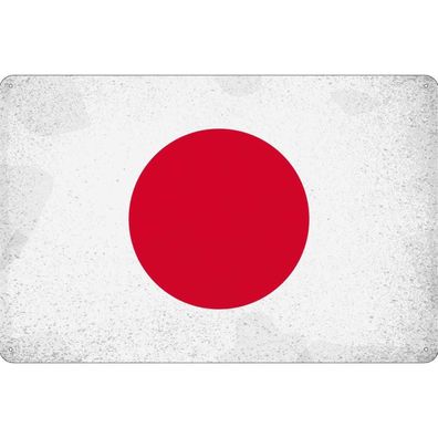vianmo Blechschild Wandschild 20x30 cm Japan Fahne Flagge