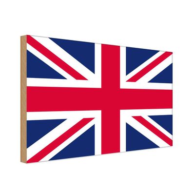 vianmo Holzschild Holzbild 30x40 cm Union Jack Vereinigtes Königreich Großbritanni...