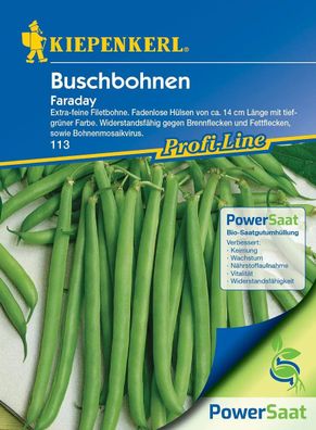 Kiepenkerl® Buschbohnen Faraday PowerSaat - Gemüsesamen