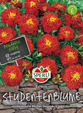 Sperli Studentenblumen Tagetes Carmen - Blumensamen