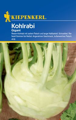 Kiepenkerl® Kohlrabi Gigant - Gemüsesamen