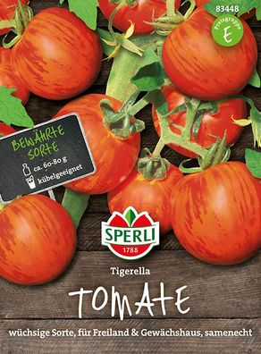 Sperli Cocktail - Tomaten Tigerella - Gemüsesamen