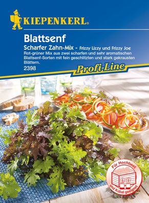 Kiepenkerl® Blattsenf Scharfer Zahn Mix - Gemüsesamen