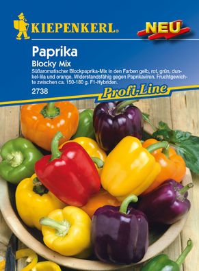 Kiepenkerl® Paprika Blocky Mix - Gemüsesamen