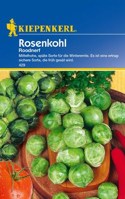 Kiepenkerl® Rosenkohl Roodnerf - Gemüsesamen