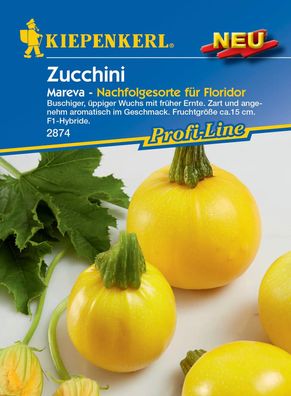 Kiepenkerl® Zucchini Mareva F1 - Hybride - Gemüsesamen