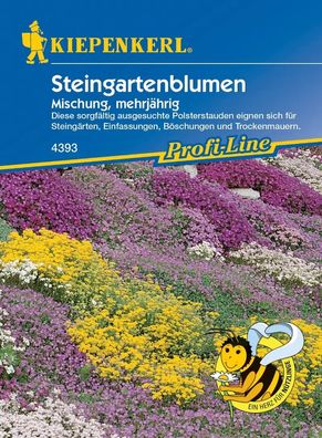 Kiepenkerl® Steingartenblumen Mischung verschiedener Arten - Blumensamen