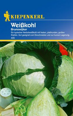 Kiepenkerl® Weißkohl Brunswijker - Gemüsesamen