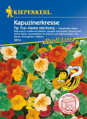 Kiepenkerl® Kapuzinerkresse Tip Top Alaska Mischung - Blumensamen