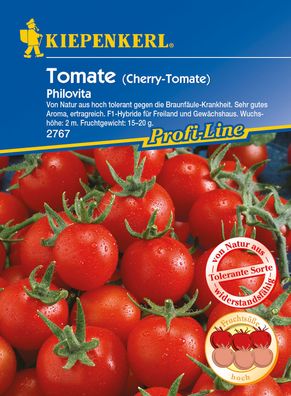 Kiepenkerl® Tomaten Cherry-Tomaten Philovita - Gemüsesamen
