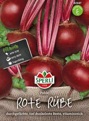 Sperli Rote Bete Pablo - Gemüsesamen