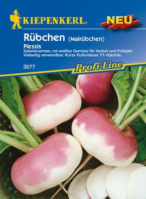 Kiepenkerl® Rübchen - Mairübchen Plessis - Gemüsesamen