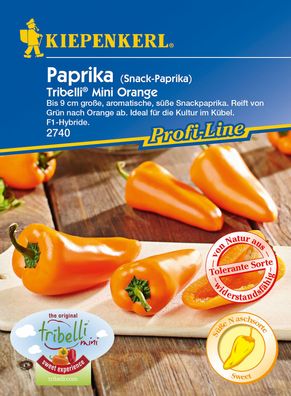 Kiepenkerl® Paprika Tribelli Mini Orange - Gemüsesamen