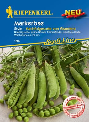 Kiepenkerl® Markerbsen Style - Gemüsesamen