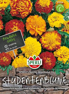 Sperli Studentenblumen Tagetes SPERLI's Sparky Mischung - Blumensamen