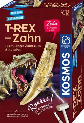 Kosmos Mitbringexperiment T-Rex-Zahn